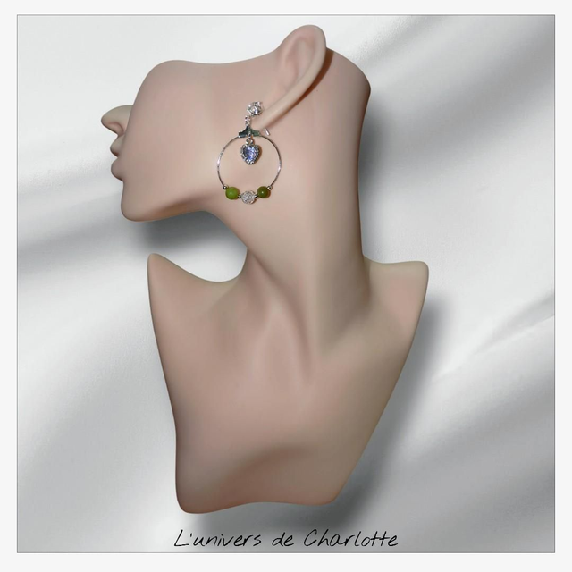 Boucles d'oreilles "Serpentine" BO-167