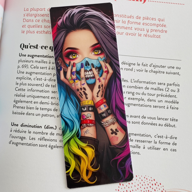Marque-pages Mask Girl