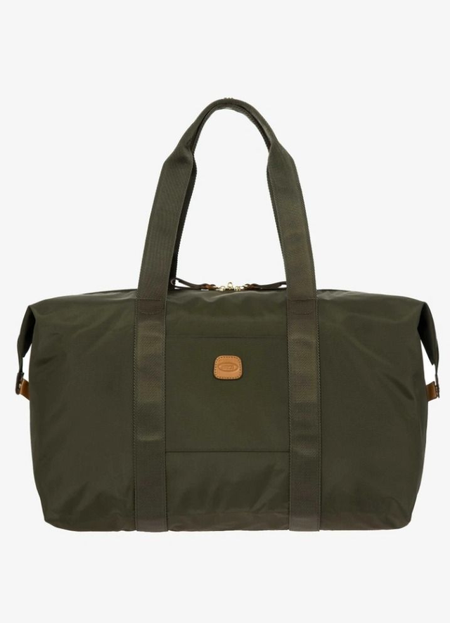 SAC DE VOYAGE BRIC'S XCOLLECTION TAILLE MOYENNE 2 EN 1 NYLON OLIVE