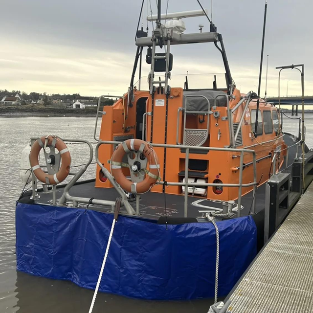 RNLI Shannon Class Lifeboat Stern Cover