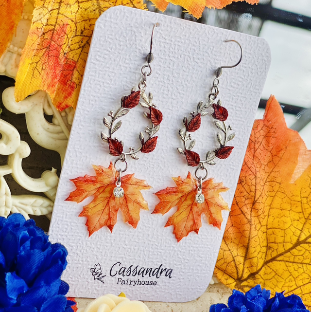 Feuilles d’automne d’argent