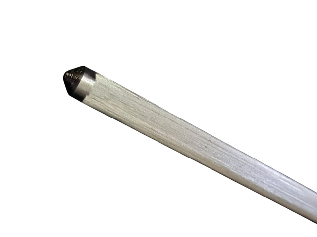 Chaira Estriada Profissional 10 Pol Carbono 1045 Madeira Nobre