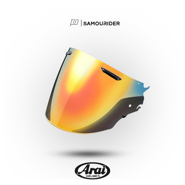 Visière Iridium Arai SZ-R VAS Iridium Rouge