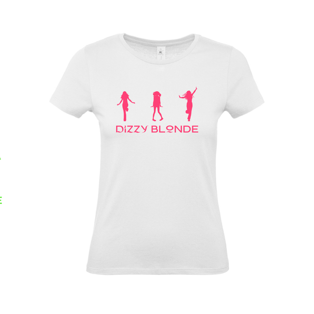 Dizzy blonde Ladies T shirt