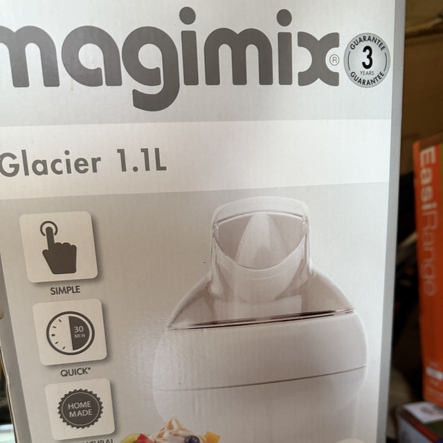 Magimix ice cream never used