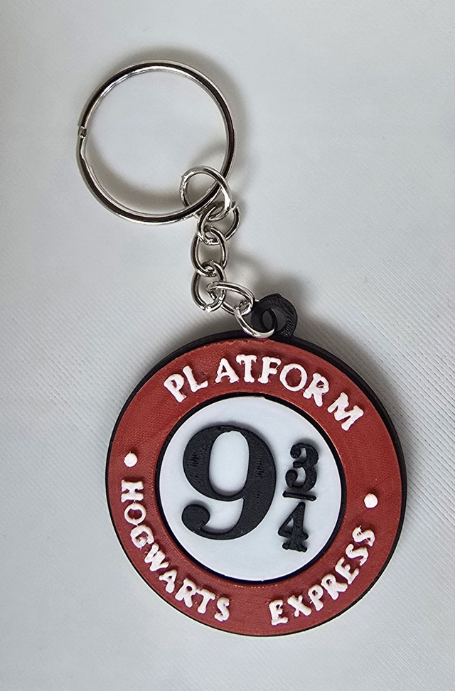 Porte clé Harry Potter voie 9 3/4