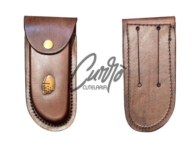 Peça de Reposição Bainha De Couro Para Canivete Sorocaba Elmo