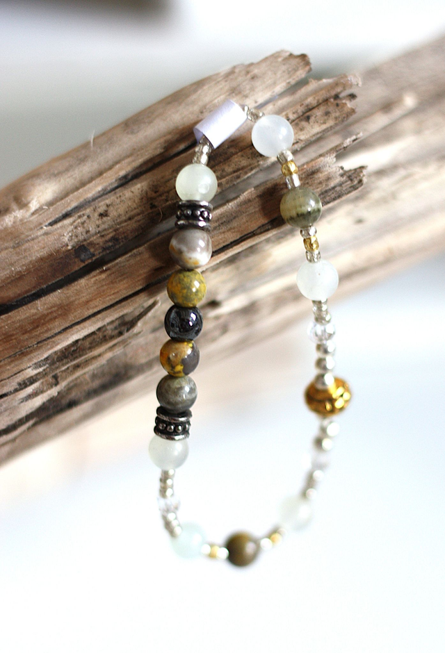 Bracelet Solo Perles d&#039;Harmonie - Protection Harmonie Bouclier Energétique