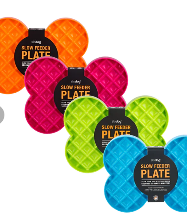 LICKIMAT SLODOG - SLOW FEEDER PLATE DOG