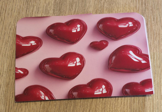 Love heart Gift Card Cards 