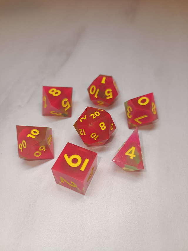 "Thin Blood" Dice Set