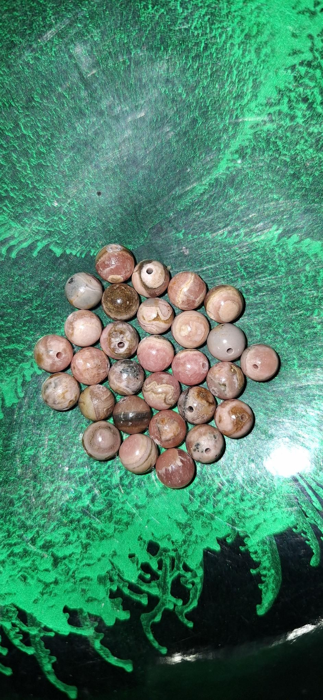 AAA grade rhodochrosite 6mm