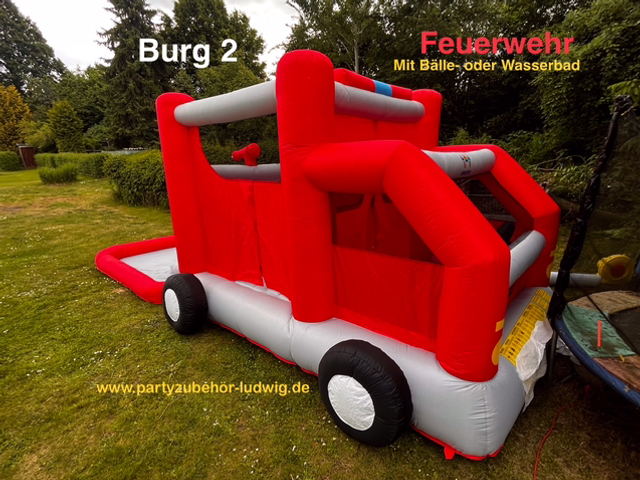 Hüpfeburg 2 „Feuerwehr“