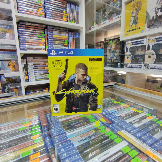 Cyberpunk 2077 Box Ps4 Físico Usado