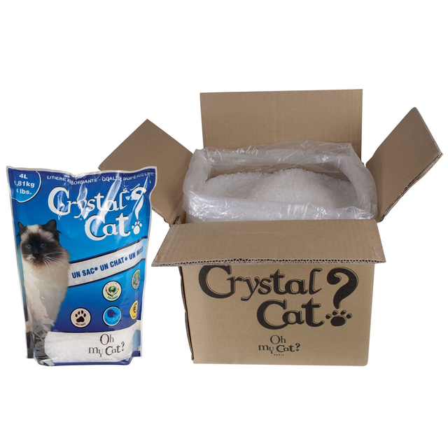 Litière pour chats Crystal Cat