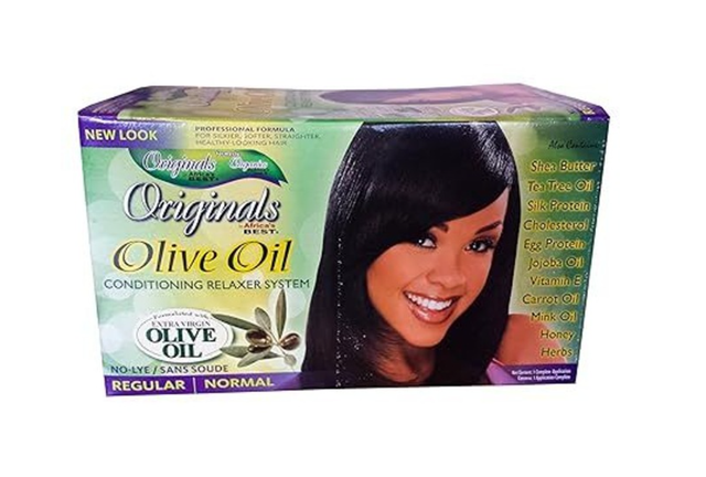 Africa&#039;s Best Originals Olive Oil Conditioning Relaxer System for Women, Regular/Normal
