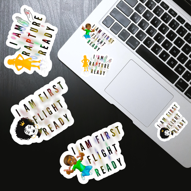 First Flight Stickers