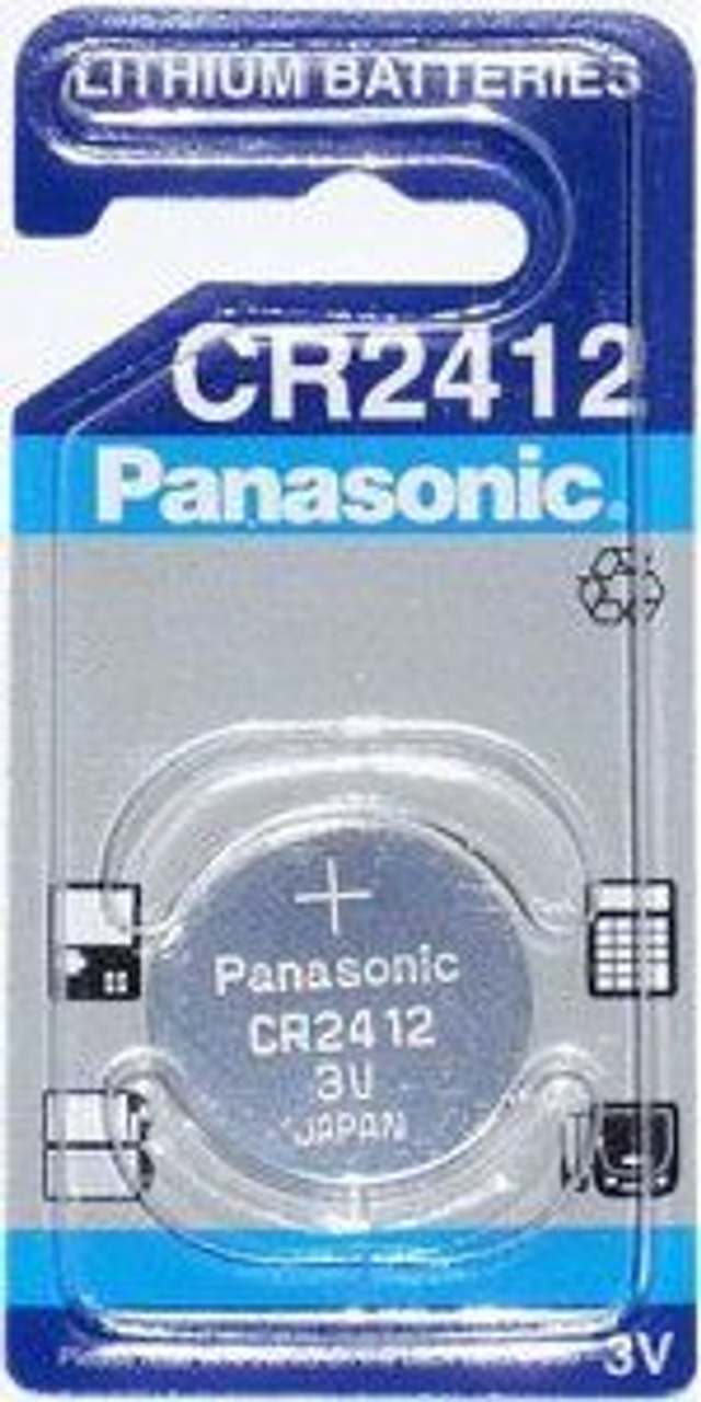 CR2412 Panasonic 3 Volt Lithium Battery (Pack 1)