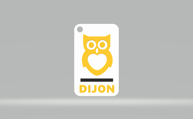 Porte clé Saphichouette Blanc