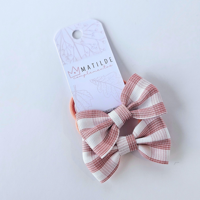 Colet Lazo Par Cuadrille Rosa