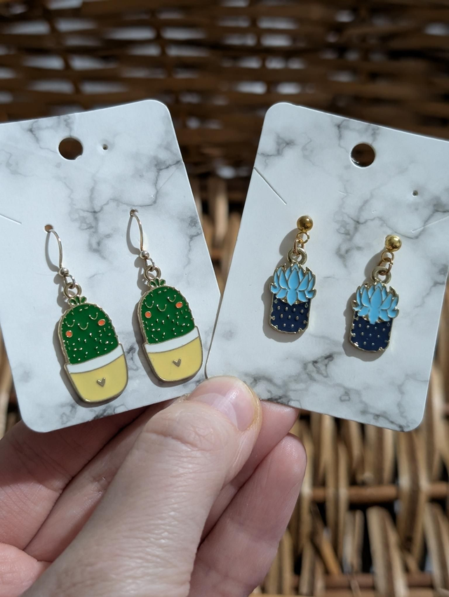 Charm earrings 2