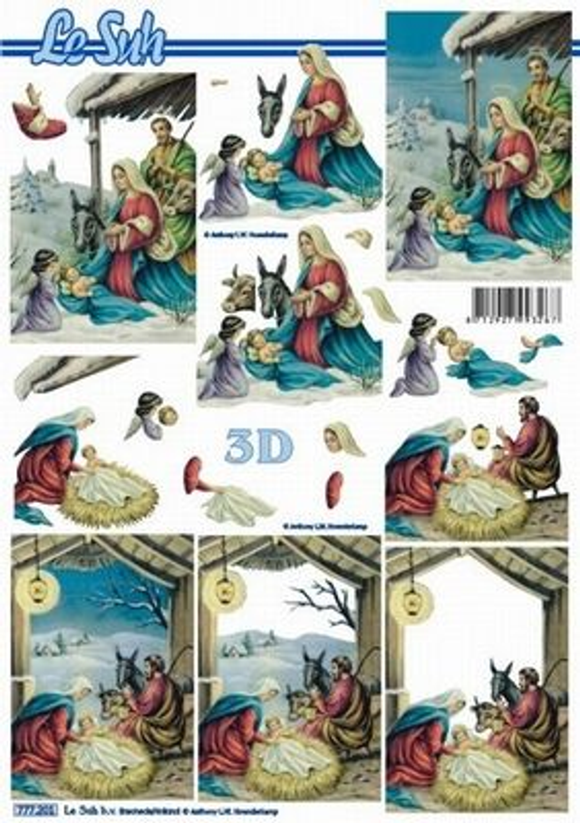 Knipvel Kerst Kerststal