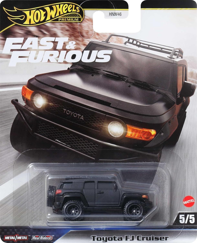 Hot Wheels Premium Fast &amp; Furious - Toyota FJ Cruiser in Mattschwarz