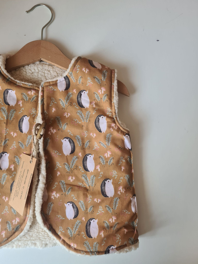 Gilet de berger réversible 2 ans