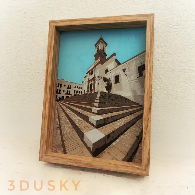 Cuadro 3D - Iglesia de las Angustias