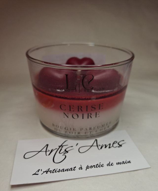 Bougie parfumée Cerise noire
