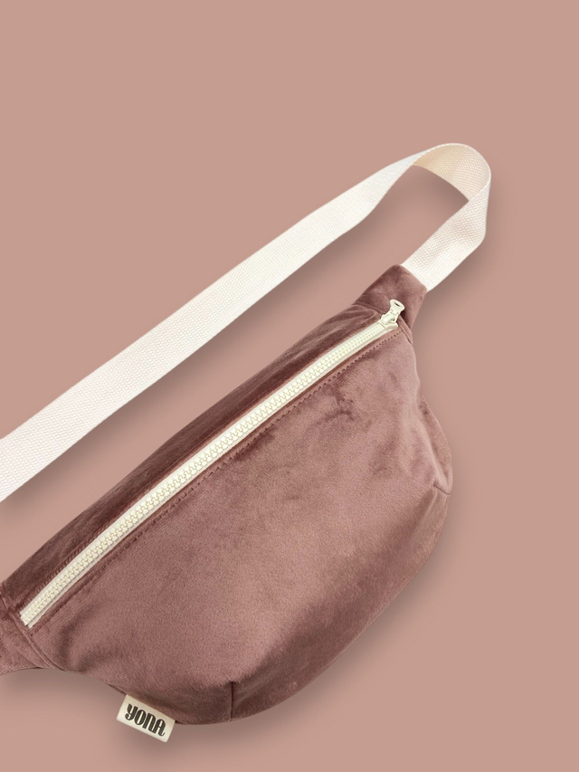 Banane Velours Vieux Rose