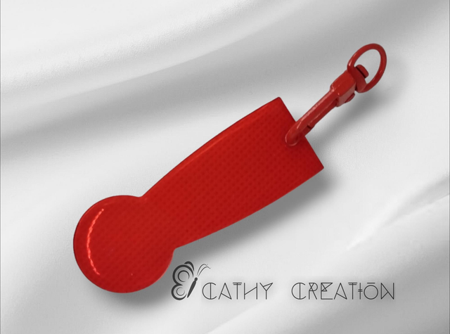 Jeton de caddie rouge 