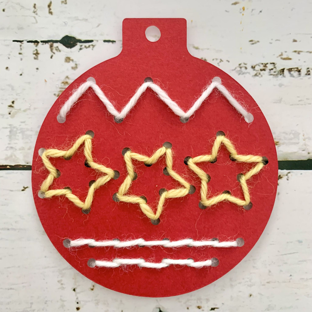Kids Craft Box: Learn to Sew Christmas Decorations