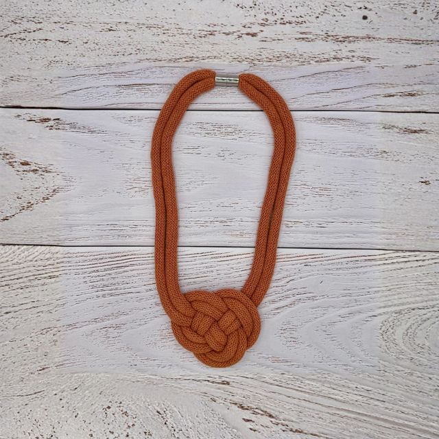 One Knot Rope Necklace