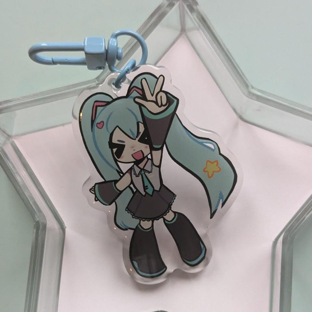 Miku keychain (see variation for grades)
