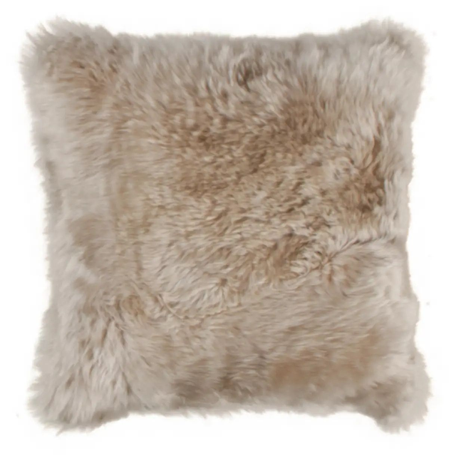 Coussin en peau de mouton 45X45
