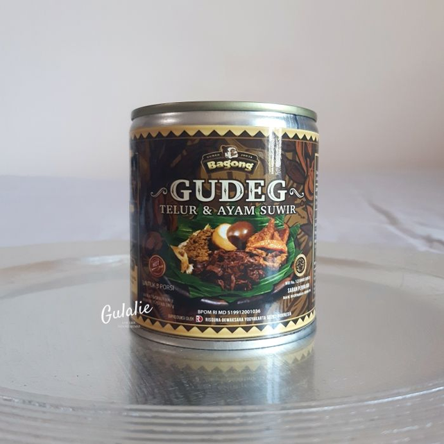 BAGONG Gudeg Telur Ayam Suwir - Jacquier Mijoté aux Oeufs et Poulet