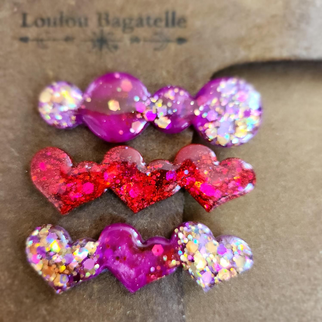 Barrettes symboles – amour & intuition incarnés