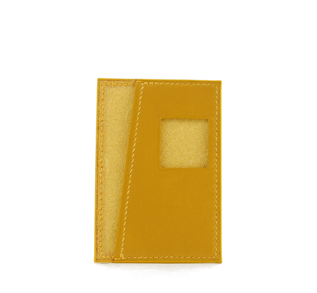Porte-Pass Navigo Fenêtre Haute DENSHA Jaune Soleil