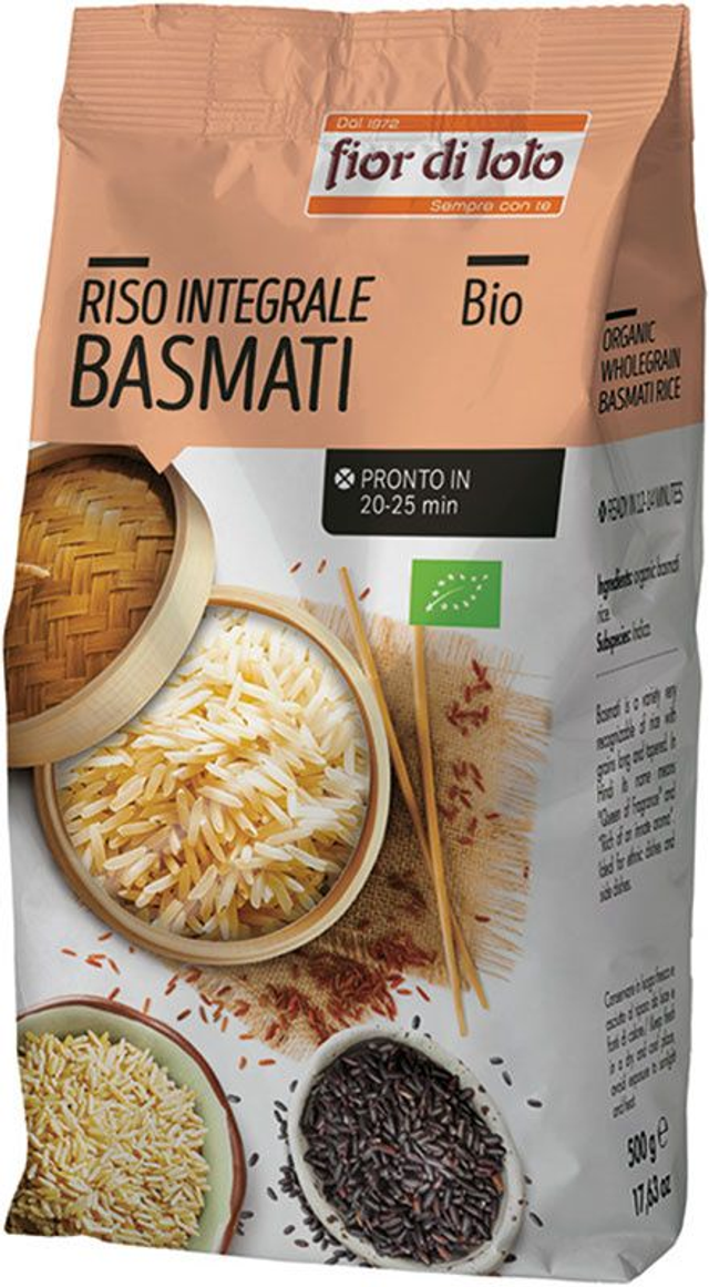 RISO BASMATI INTEGRALE 500GR