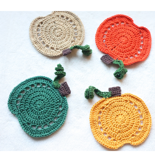 Dessous de tasse citrouille au crochet – édition automne cosy