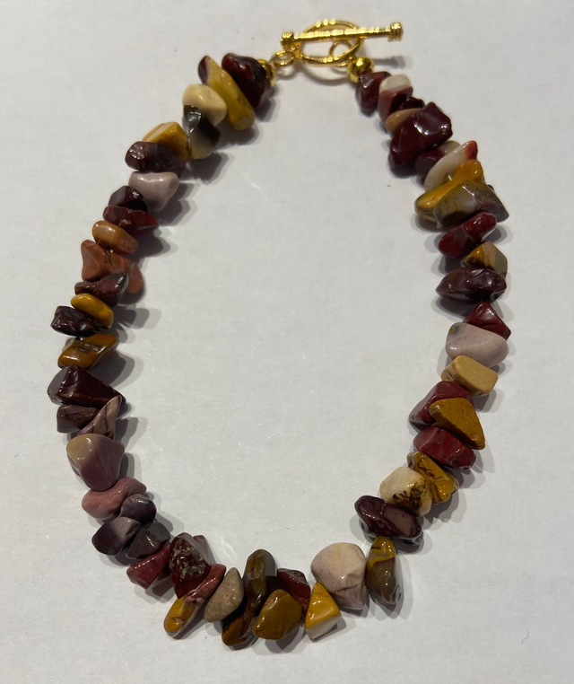 Natural gemstone bracelets