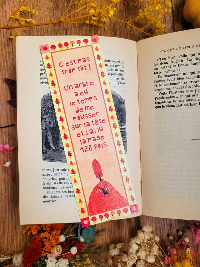 Marque-page Troll qui surveille ta page