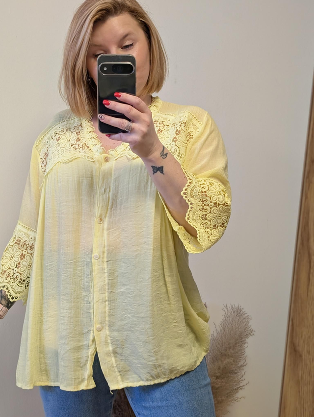 Chemise Thais jaune