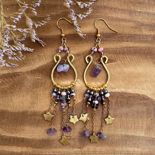 Boucles d'oreilles Stella