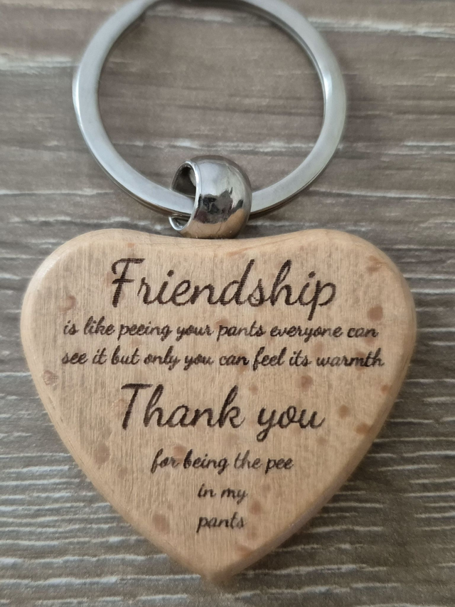 Friendship Keyring   