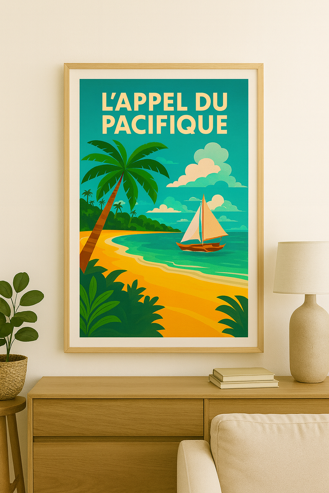 Affiche photo – L'appel du Pacific