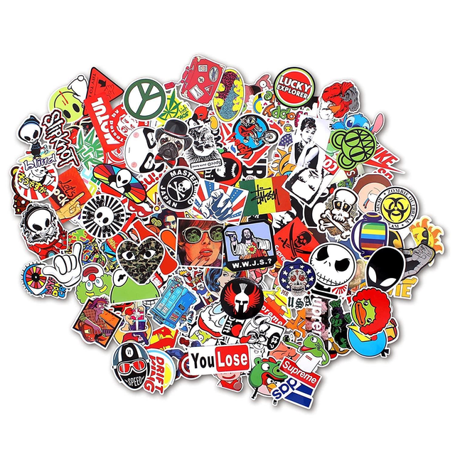 Stickers Bomb en vrac de 30 pièces