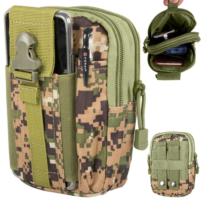 Sac banane tactique militaire MOLLE pour ceinture