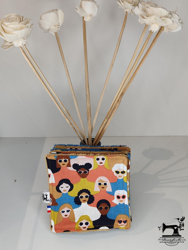 Lingettes bambou &quot;WOMEN&quot;